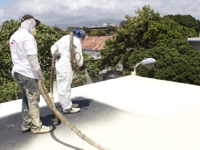 Sharma, Construction, Spray Polyurethane Foam PU Waterproofing