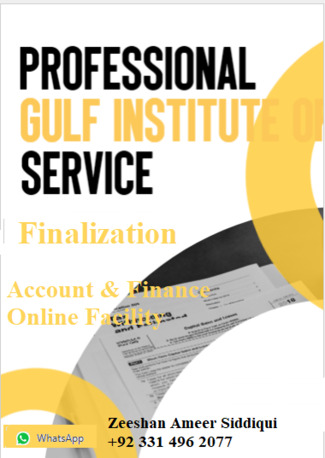 Jubail, Accounting, Online Internship / Accountant