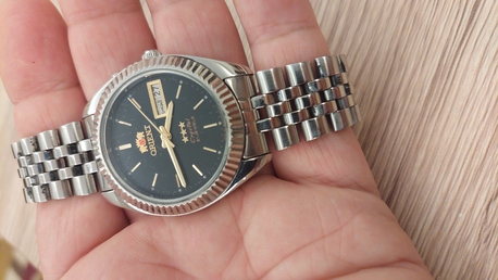 Riyadh, Watches, SAR 590,  Orient Automatic Watch For Men Original Swiss Made