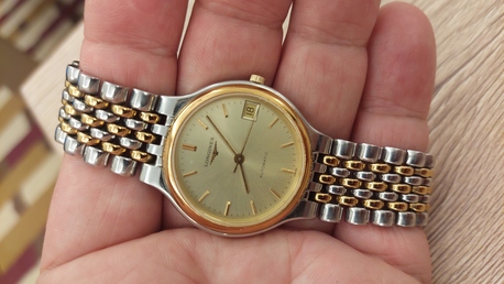 Riyadh, Jewelry, SAR 1700,  Longines Automatic Watch Gold And Steel For Men Or Ladies Original Swiss Made