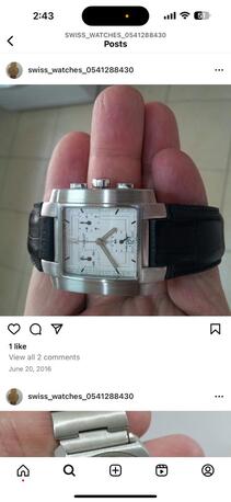 Riyadh, Jewelry, SAR 950,  Tissot Chronograph Watch For Men Original Swiss Made