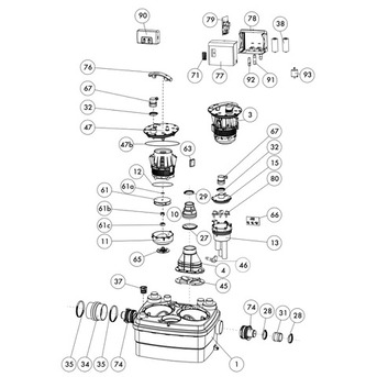 Khobar, Electrical & Plumbing, SAR 123,  Sanicubic 2 Classic Weast Water Pump