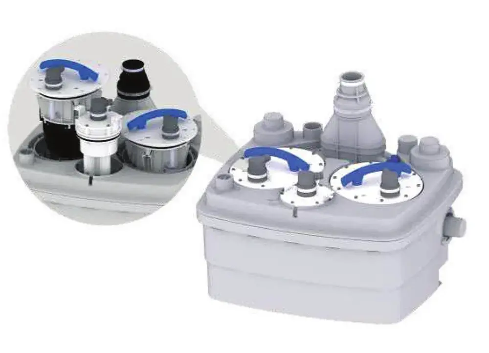 Khobar, Electrical & Plumbing, SAR 123,  Sanicubic 2 Classic Weast Water Pump