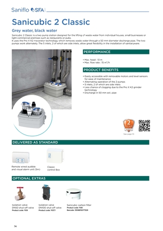 Khobar, Electrical & Plumbing, SAR 123,  Sanicubic 2 Classic Weast Water Pump