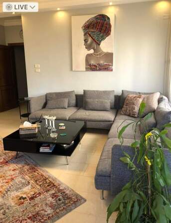 Amman, Apartments/Houses, JOD 8600/year,  Furnished,  3 BR,  Ground Fully Furinshed 3B Apartment With Outside Terrace In 7Circle 00962777688956