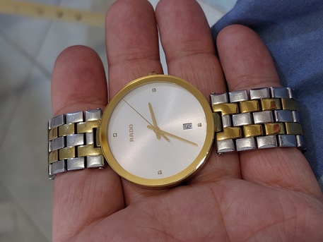 Riyadh, Watches, SAR 1700,  RADO Watch Big Dial  For Men Original Swiss Made