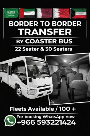 Dammam, Travel, Bus Coaster For Rent In Riyadh