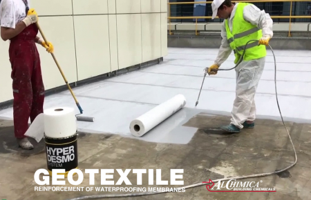 Jeddah, Construction, Geotextile Waterproofing Membrane