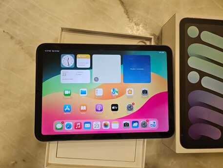 Riyadh, Tablet Computers, SAR 1800,  Apple IPad Mini (6th Gen) 256GB WiFi Space Gray