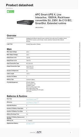Khobar, Electronics, SAR 123,  APC_SmartUPS_SMX1500RMI2U