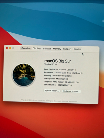 Khobar, Computers, SAR 7000, Rare IMac ( 27-inch 5K Retina Display) 1 TB Flash Drive