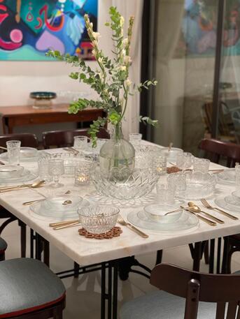 Amman, Apartments/Houses, JOD 20000/year,  Furnished,  3 BR,  Fully Furnished 3B Apt With Balcony And Big Terrace N Jabal Webdeh 00962777688956