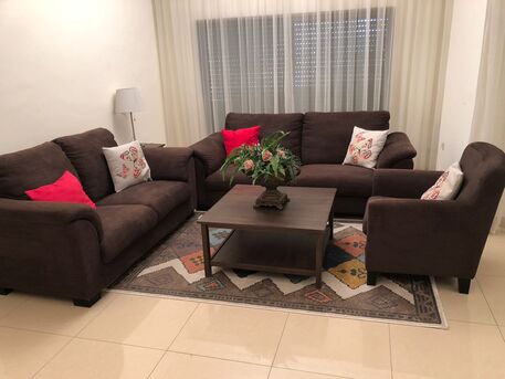 Amman, Apartments/Houses, JOD 15000/year,  Furnished,  3 BR,  Fully Furnished 3B Apart With Baconly In Jabal Webdeh 00962777688956