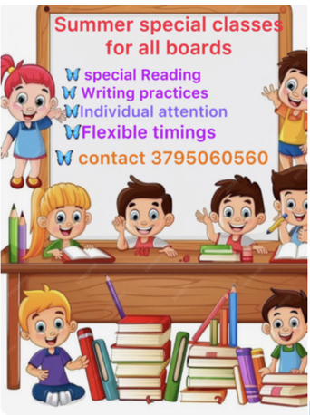 East Riffa, Lessons Offered, English Tution Available For All Boards ( CBSE, Pakistani, Arabic And British Curriculum )