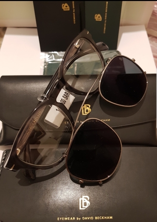 Riyadh, Collectibles, SAR 1400,  REPRICED: David Beckham Clip-On Eyeglasses New Arrival And Emporio Armani Clip-on