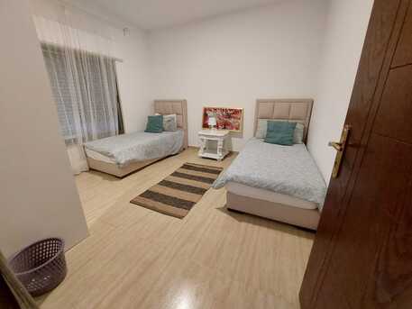 Amman, Apartments/Houses, JOD 7500/year,  Furnished,  2 BR,  Ground Fully Furinshed 2B Apartment With Balcony In Der Ghbar 00962777688956