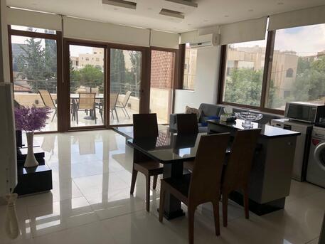 Abdoun, Apartments/Houses, JOD 14000/year,  Furnished,  3 BR,  Deplux Fully Furnished 3B Apart With Two Terraces In Abdoun 00962777688956