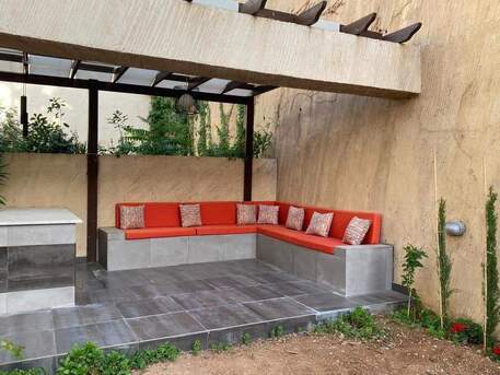 Abdoun, Apartments/Houses, JOD 8000/year,  Furnished,  2 BR,  Ground Fully Furinshed 2B Apartment With Garden In Abdoun 00962777688956