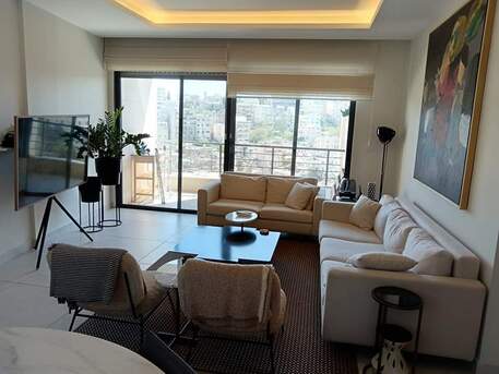 Amman, Apartments/Houses, JOD 16000/year,  Furnished,  2 BR,  Fully Furnished Two Bedroom Apartment With Baconly In Jabal Webdeh 00962777688956