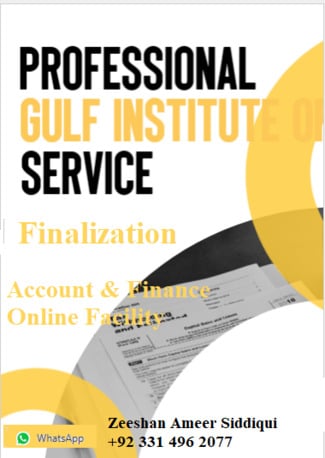 Singapore, Accounting, Professional Training In Accounts And Finance (Online Facility)