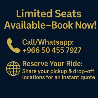 Riyadh, Pick Up & Drop Off, From Riyadh To Every Location In Saudia /full Day In Riyadh