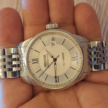 Riyadh, Watches, SAR 1900,  EPOS Automatic Watch Big Dial 42mm For Men Original Swiss Made