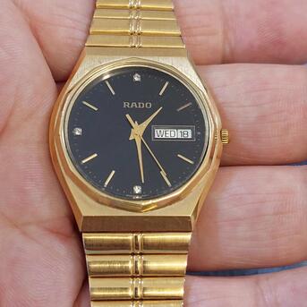 Riyadh, Watches, SAR 1500,  RADO Watch Original Diamond Dial For Men Or Ladies Original Swiss Made