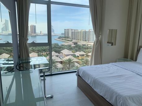 Manama, Apartments/Houses, BHD 1000/month,  3 BR,  500 Sq. Meter,  Modern 3 Bedroom  Fully Furnished  With  Amazing Views