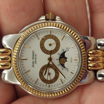 Riyadh, Jewelry, SAR 1700,  Jan Perret Moonface Watch NEW For Men Original Swiss Made