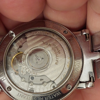 Riyadh, Jewelry, SAR 2900,  Raymond Weil  Automatic Watch Gold & Steel For Men Original Swiss Made