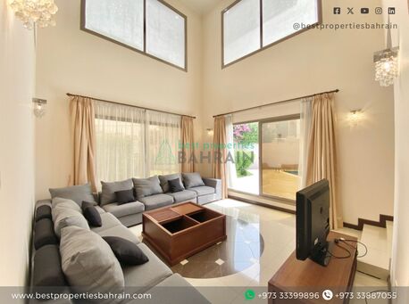 Saar, Apartments/Houses, BHD 1150/month,  5 BR,  500 Sq. Meter,  Fantastic 5 Bedroom Villa With EWA + Many Amenities