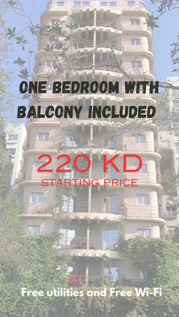 Kuwait City, Apartments/Houses, KWD 220/month,  Furnished,  1 BR,  Room With Balcony SPECIAL PRICE , Mahboula