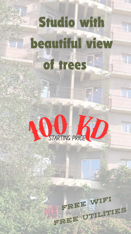 Kuwait City, Apartments/Houses, KWD 100/month,  Studio,  BEST PRICES On Studio With View Mahboula