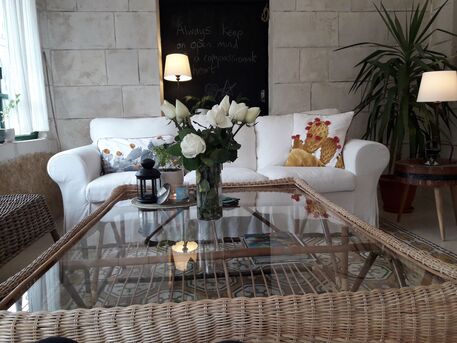 Amman, Apartments/Houses, JOD 12000/year,  Furnished,  2 BR,  Hertige Fully Furnished 2B Apart With Rooftop Terrace N Jabal Webdeh 00962777688956