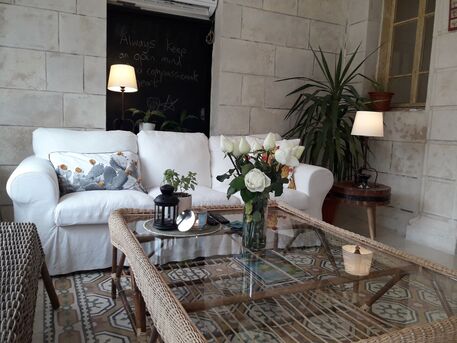 Amman, Apartments/Houses, JOD 12000/year,  Furnished,  2 BR,  Hertige Fully Furnished 2B Apart With Rooftop Terrace N Jabal Webdeh 00962777688956