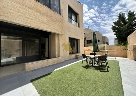 Abdoun, Apartments/Houses, JOD 13000/year,  Furnished,  2 BR,  Ground Fully Furinshed 2B Apartment With Garden In Abdoun 00962777688956