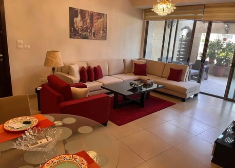 Abdoun, Apartments/Houses, JOD 13000/year,  Furnished,  2 BR,  Ground Fully Furinshed 2B Apart With Garden And Pool N Abdoun 00962777688956