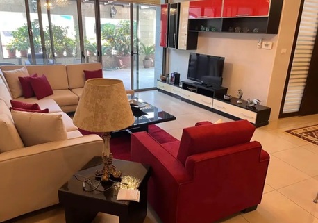 Abdoun, Apartments/Houses, JOD 13000/year,  Furnished,  2 BR,  Ground Fully Furinshed 2B Apart With Garden And Pool N Abdoun 00962777688956