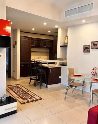 Abdoun, Apartments/Houses, JOD 13000/year,  Furnished,  2 BR,  Ground Fully Furinshed 2B Apart With Garden And Pool N Abdoun 00962777688956