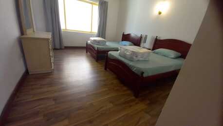 Juffair, Apartments/Houses, BHD 500/month,  Furnished,  3 BR,  Villa Type Apartment: Balcony. BIG Closed Kitchen. Squash Court. Pool. Gym. Internet:TONY