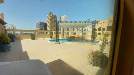 Juffair, Apartments/Houses, BHD 500/month,  Furnished,  3 BR,  Villa Type Apartment: Balcony. BIG Closed Kitchen. Squash Court. Pool. Gym. Internet:TONY