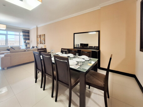 Juffair, Apartments/Houses, BHD 675/month,  Furnished,  3 BR,  For Rent A Fully Furnished Apartment In Al Juffair Area WITH EWA