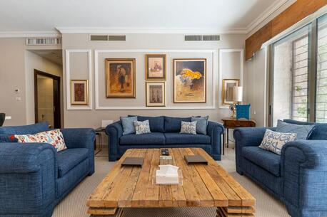 Abdoun, Apartments/Houses, JOD 9000/year,  Furnished,  2 BR,  Ground Fully Furinshed 2B Apartment With Outside Garden In Abdoun 00962777688956