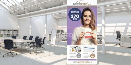 Dubai, Printing, Stand Out Sustainably: Eco-Friendly Roll-Up Banners Dubai