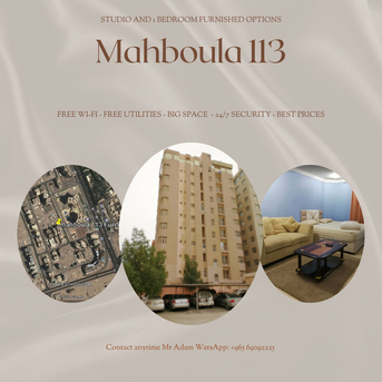 Kuwait City, Apartments/Houses, KWD 170/month,  Furnished,  Studio,  FURNISHED CLEAN AND SAFE Studio And One Bedroom Kuwait Apartments