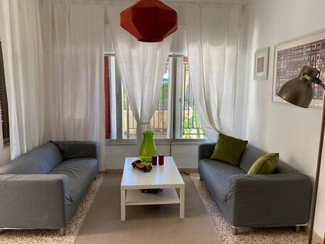 Amman, Apartments/Houses, JOD 9000/year,  Furnished,  2 BR,  Hertige Ground Fully Furinshed 2B Apart With Big Garden N Jabal Webdeh 00962777688956