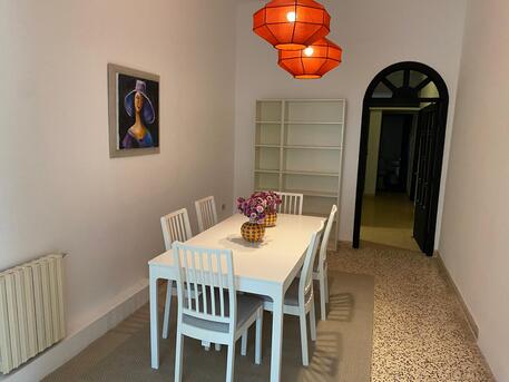 Amman, Apartments/Houses, JOD 9000/year,  Furnished,  2 BR,  Hertige Ground Fully Furinshed 2B Apart With Big Garden N Jabal Webdeh 00962777688956