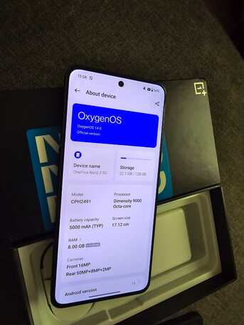 Riyadh, Mobile Phones, SAR 1000,  OnePlus Nord 3 (5G) 128GB Gray