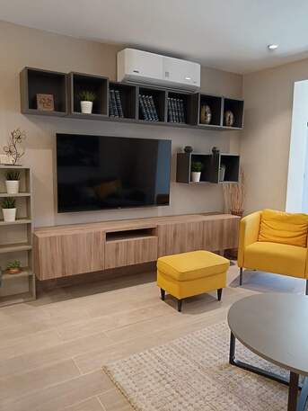 Amman, Apartments/Houses, JOD 10000/year,  Furnished,  2 BR,  Roof Top Fully Furnished 2B Apart. With Big Garden Terrace Sweifieh 00962777688956