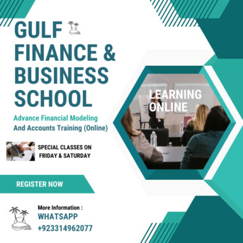 Jizan, Accounting, Short Courses In Advance-Financial Modeling - Online Training